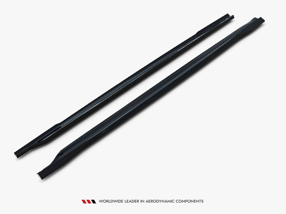 Side Skirts Diffusers V.3 compatible with Skoda Octavia RS Liftback / Estate Mk4 Facelift