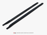 Side Skirts Diffusers V.3 compatible with Skoda Octavia RS Liftback / Estate Mk4 Facelift