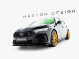 Front Splitter V.1 compatible with Skoda Octavia RS Liftback / Estate Mk4 Facelift