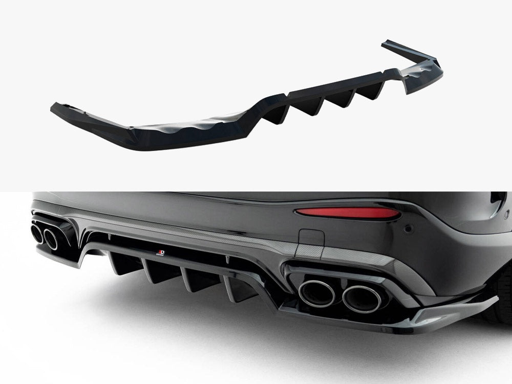 Rear Splitter (Vertical Bars) compatible with Mercedes-AMG GLC 43 X254