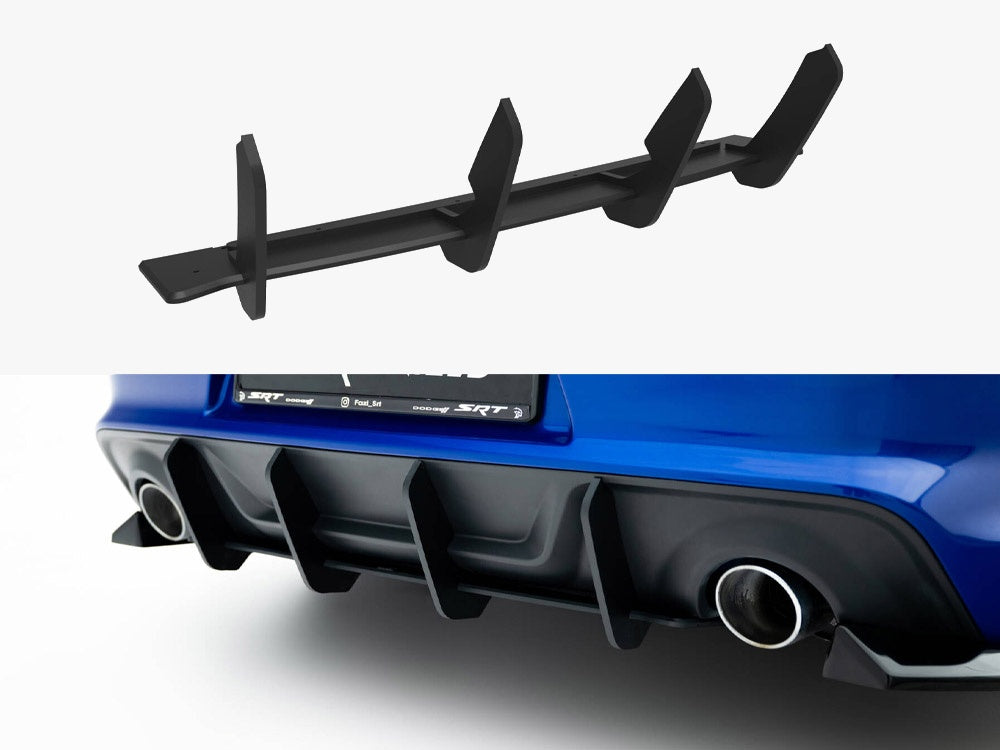 Street PRO Rear Diffuser compatible with Dodge Charger R/T Scat Pack Widebody Mk3 Facelift