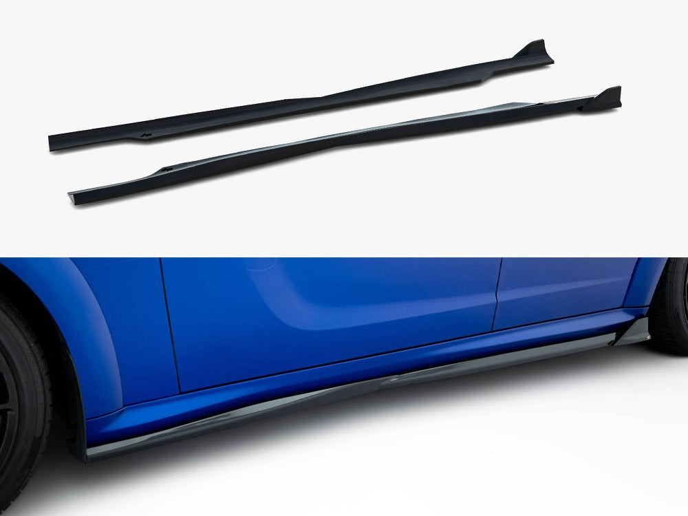 Side Skirts Diffusers compatible with Dodge Charger R/T Scat Pack Widebody Mk3 Facelift
