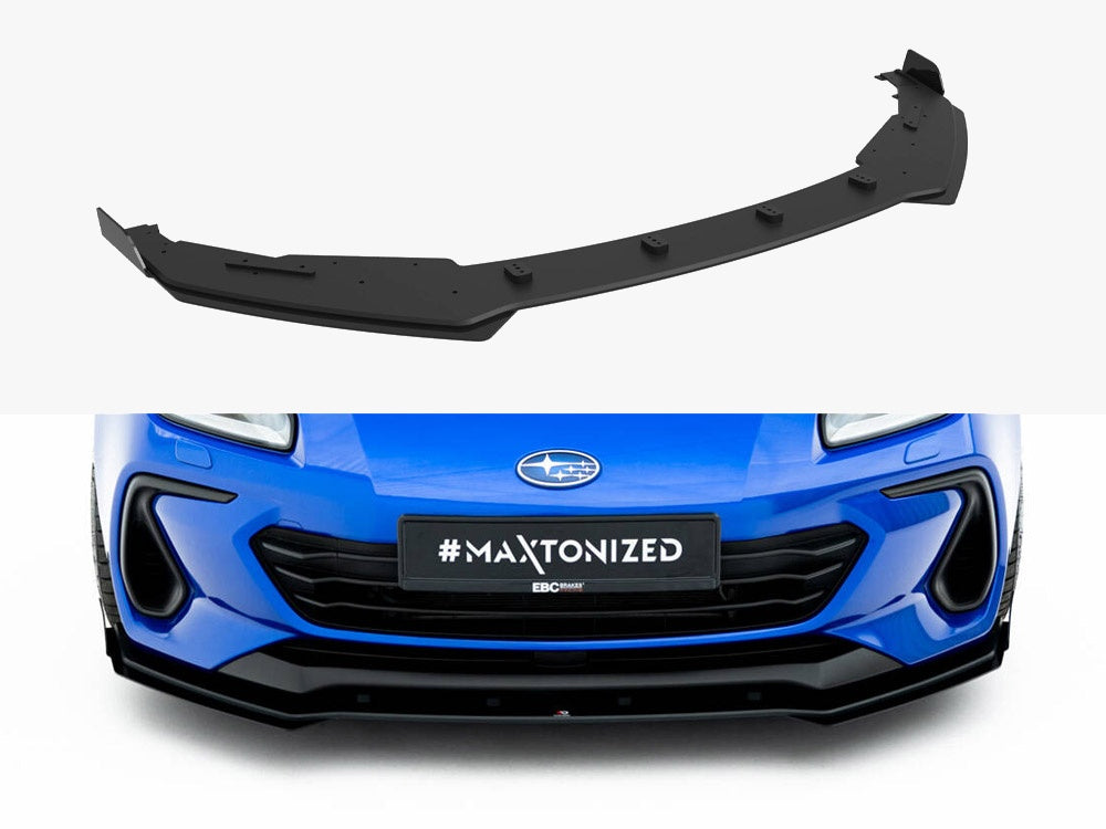 Street PRO Front Splitter + Flaps compatible with Subaru BRZ Mk2