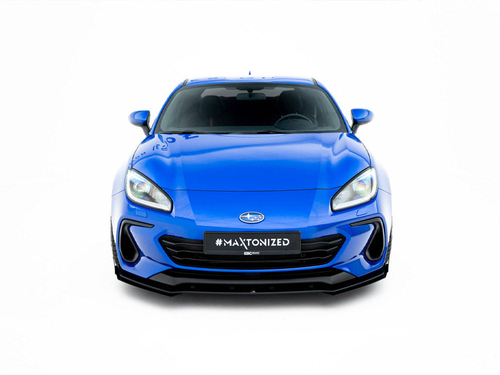 Street PRO Front Splitter + Flaps compatible with Subaru BRZ Mk2