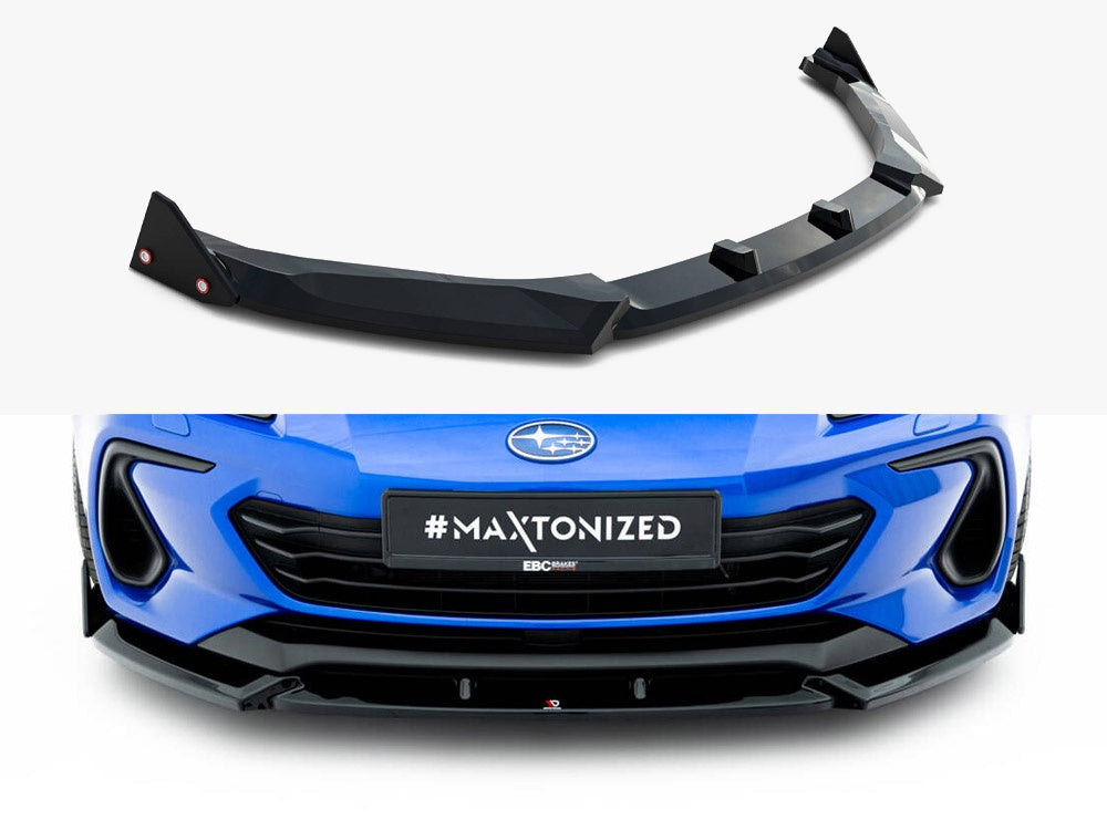 Front Splitter V.1 + Flaps compatible with Subaru BRZ Mk2