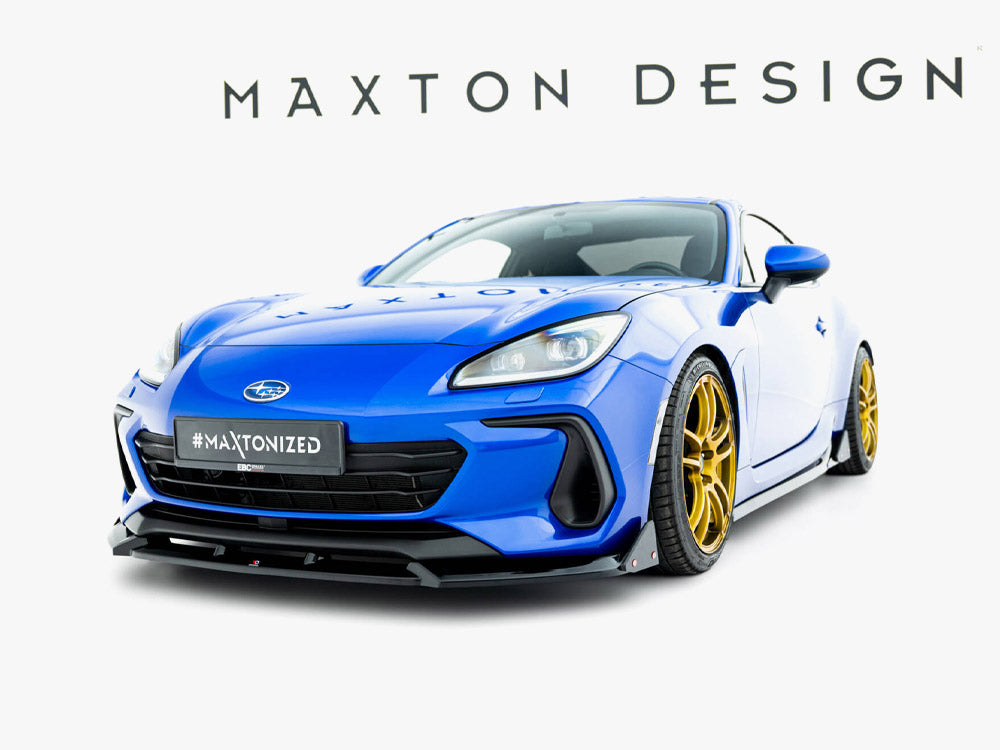 Front Splitter V.1 + Flaps compatible with Subaru BRZ Mk2