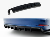 Rear Valance compatible with Audi A3 Sedan 8V (Version with single exhaust tips on one Side)