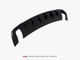 Rear Valance compatible with Audi A3 Sedan 8V (Version with single exhaust tips on both sides)