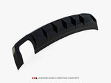 Rear Valance compatible with Audi A3 Sedan 8V (Version with dual exhaust tips on one Side)