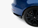 Rear Side Splitters compatible with Audi A3 Sedan 8V