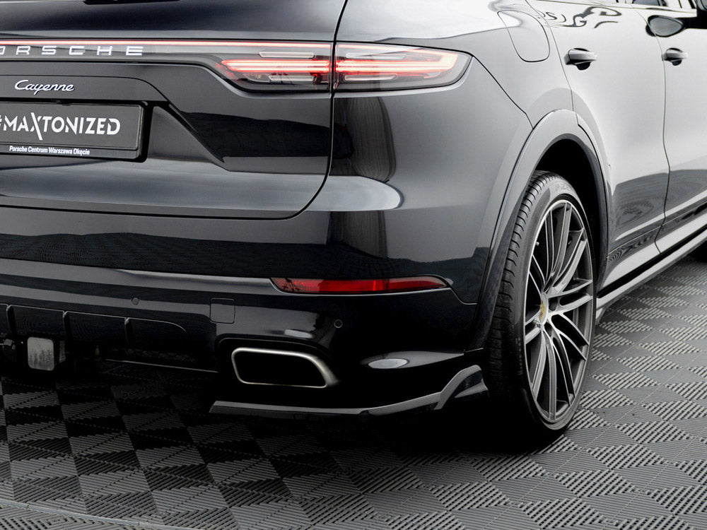 Rear Side Splitters compatible with Porsche Cayenne Sport Design Mk3