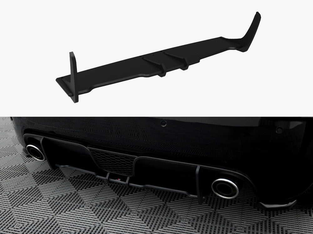 Street PRO Rear Diffuser compatible with Abarth 500 Mk1