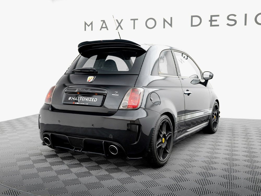 Street PRO Rear Diffuser compatible with Abarth 500 Mk1