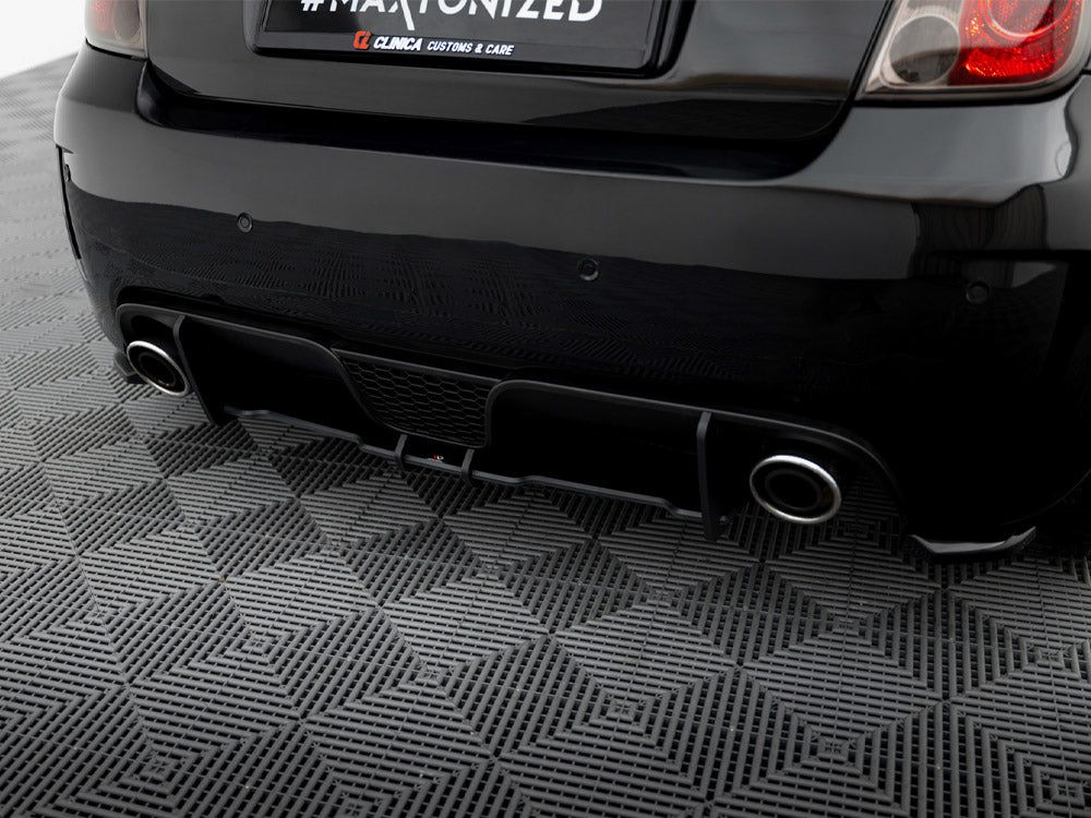 Street PRO Rear Diffuser compatible with Abarth 500 Mk1