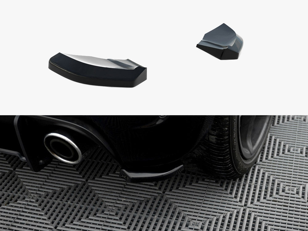 Rear Side Splitters V.2 compatible with Abarth 500 Mk1
