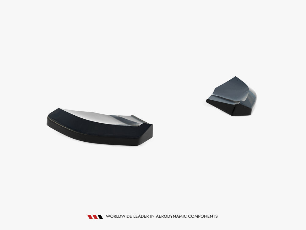 Rear Side Splitters V.2 compatible with Abarth 500 Mk1