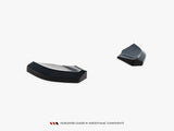 Rear Side Splitters V.2 compatible with Abarth 500 Mk1