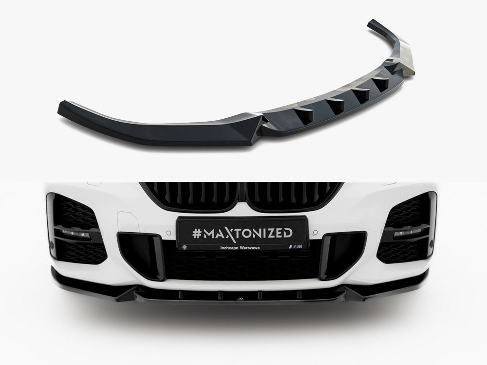 Front Splitter compatible with BMW X1 M-Pack F48 Facelift