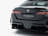 Rear Splitter (Vertical Bars) compatible with BMW M5 Sedan / Touring G90
