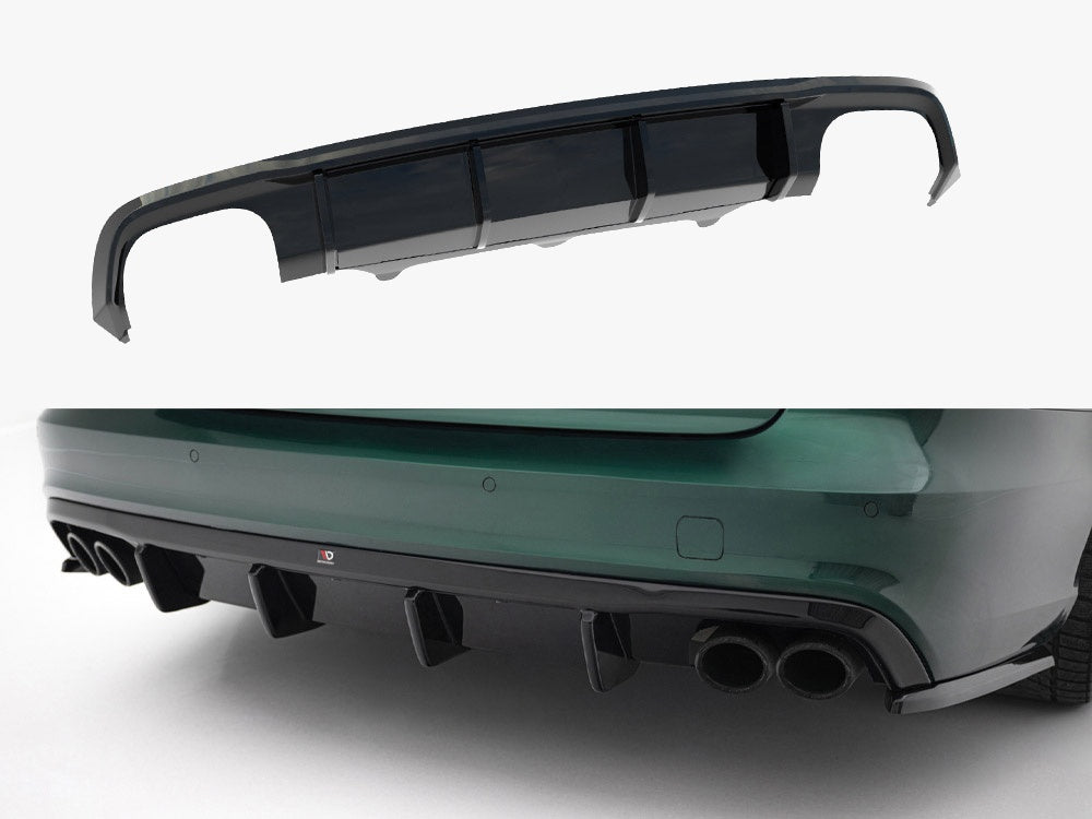 Rear Valance compatible with Audi S6 Avant C7