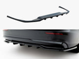 Rear Splitter (Vertical Bars) compatible with Volvo S60 / V60 R-Design Mk3 Facelift
