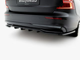 Rear Splitter (Vertical Bars) compatible with Volvo S60 / V60 R-Design Mk3 Facelift