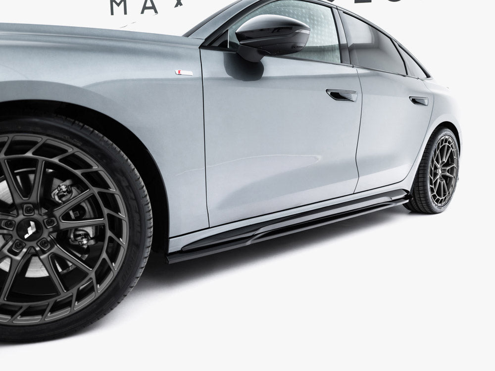 Side Skirts Diffusers compatible with Audi A5 S Line / S5 Sedan / Avant B10