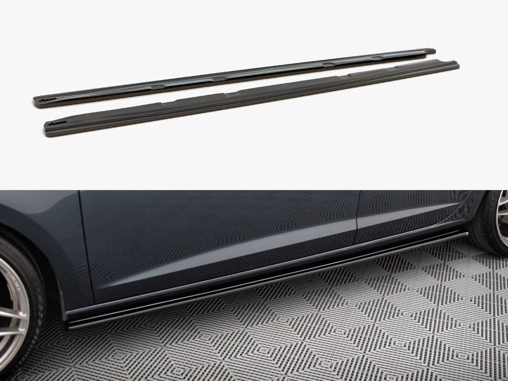 Side Skirts Diffusers V.1 compatible with SEAT Leon Mk3 Cupra / FR Facelift