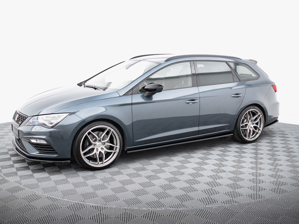 Side Skirts Diffusers V.2 compatible with SEAT Leon Mk3 Cupra / FR Facelift