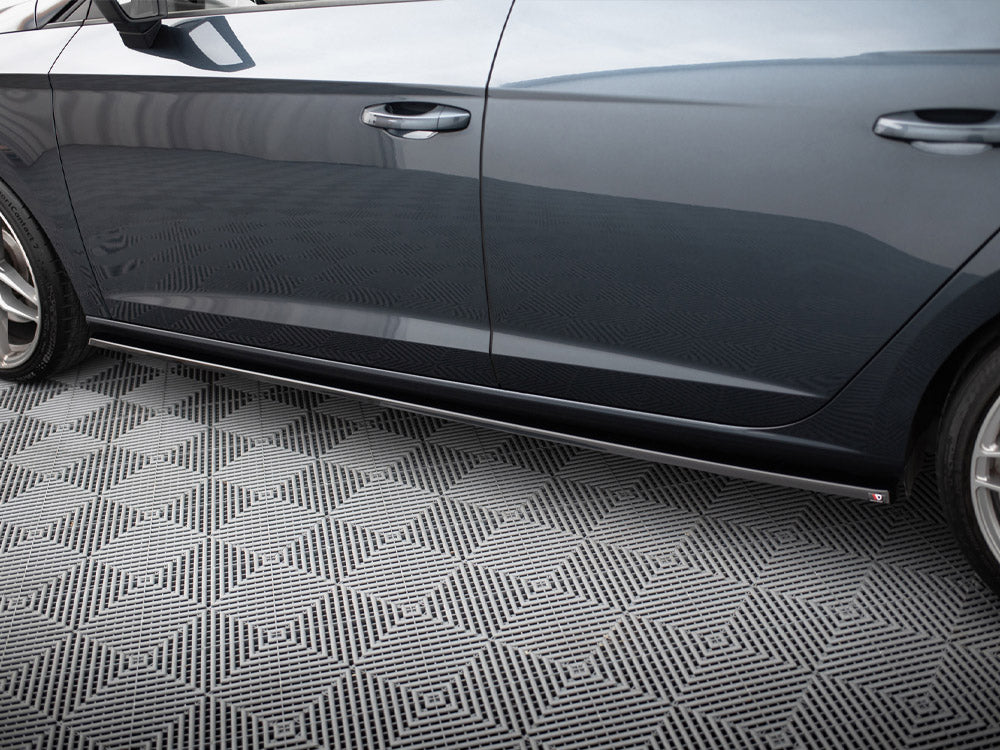 Side Skirts Diffusers V.2 compatible with SEAT Leon Mk3 Cupra / FR Facelift