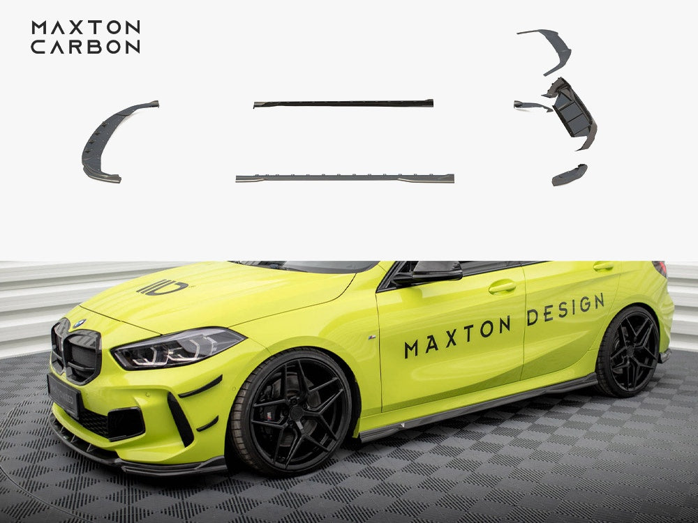 Full Body Kit Prepreg Carbon Fiber compatible with BMW 1 F40 M-Pack / M135i