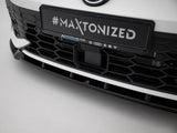 Front Splitter V.2 compatible with Volkswagen Golf GTI / GTE / R-Line Mk8 Facelift