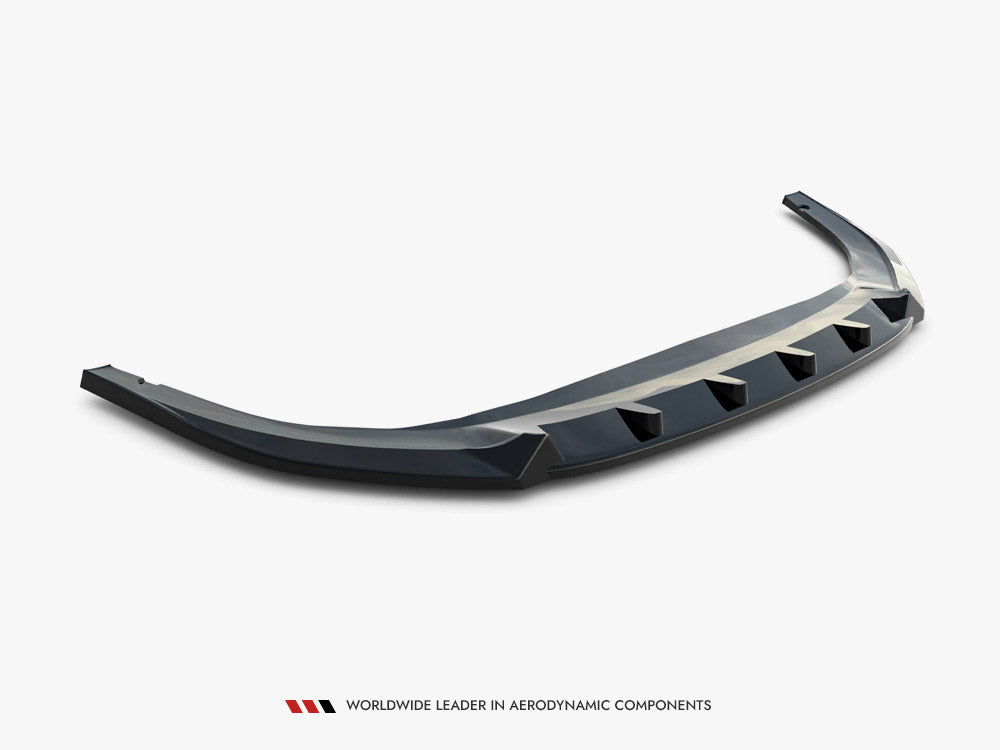 Front Splitter V.2 compatible with Volkswagen Golf GTI / GTE / R-Line Mk8 Facelift