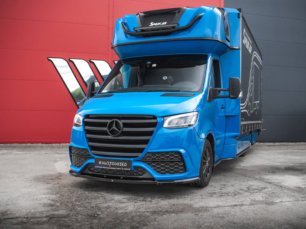 Front Bumper + Splitter compatible with Mercedes-Benz Sprinter Mk3