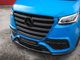 Front Bumper + Splitter compatible with Mercedes-Benz Sprinter Mk3