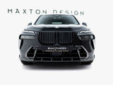 Prepreg Carbon Front Bumper Side Vents compatible with BMW X7 M-Pack G07 Facelift