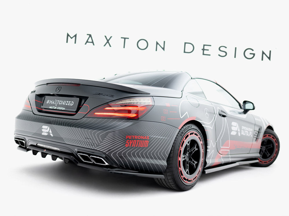 Rear Splitter (Vertical Bars) compatible with Mercedes-Benz SL 63 AMG R231