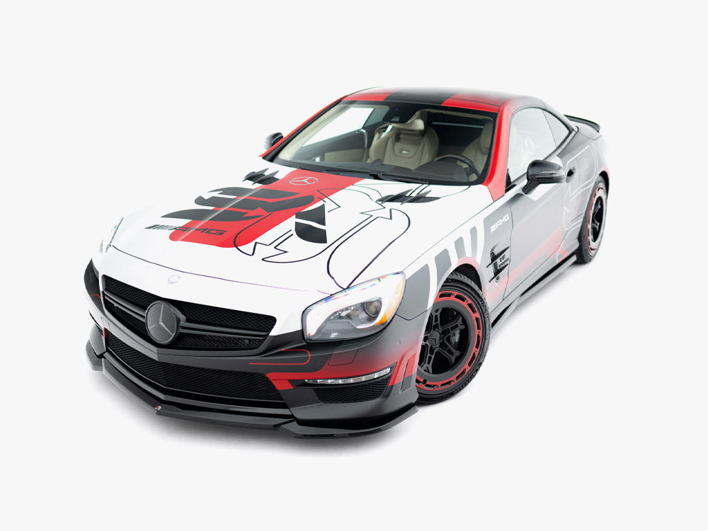 Front Splitter V.2 compatible with Mercedes-Benz SL 63 AMG R231