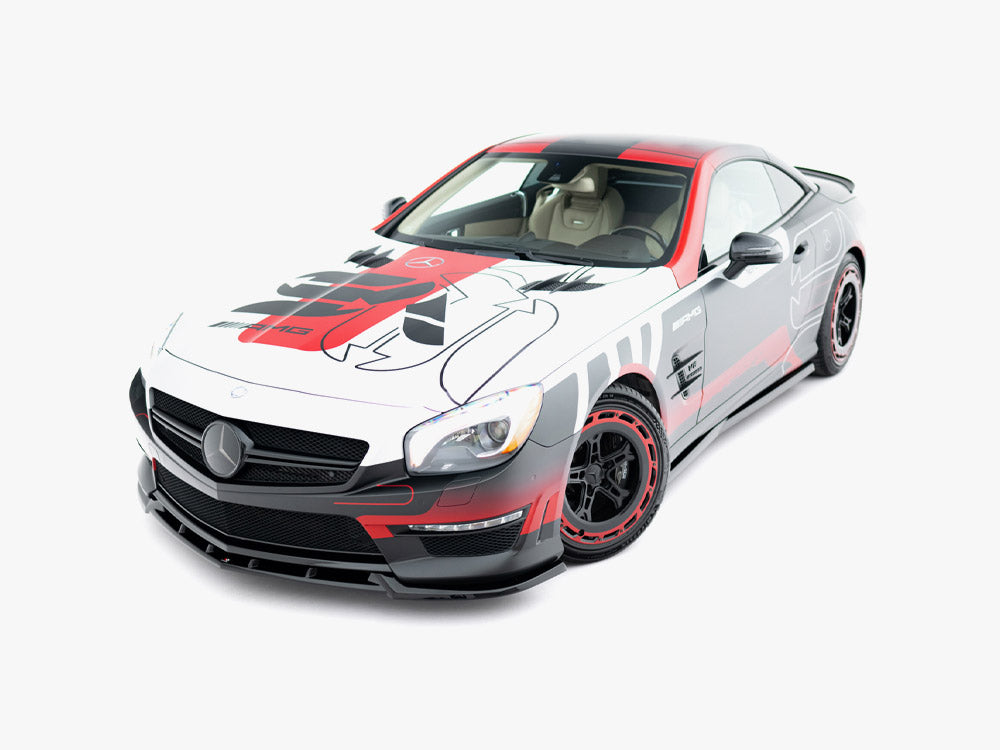 Front Splitter V.1 compatible with Mercedes-Benz SL 63 AMG R231