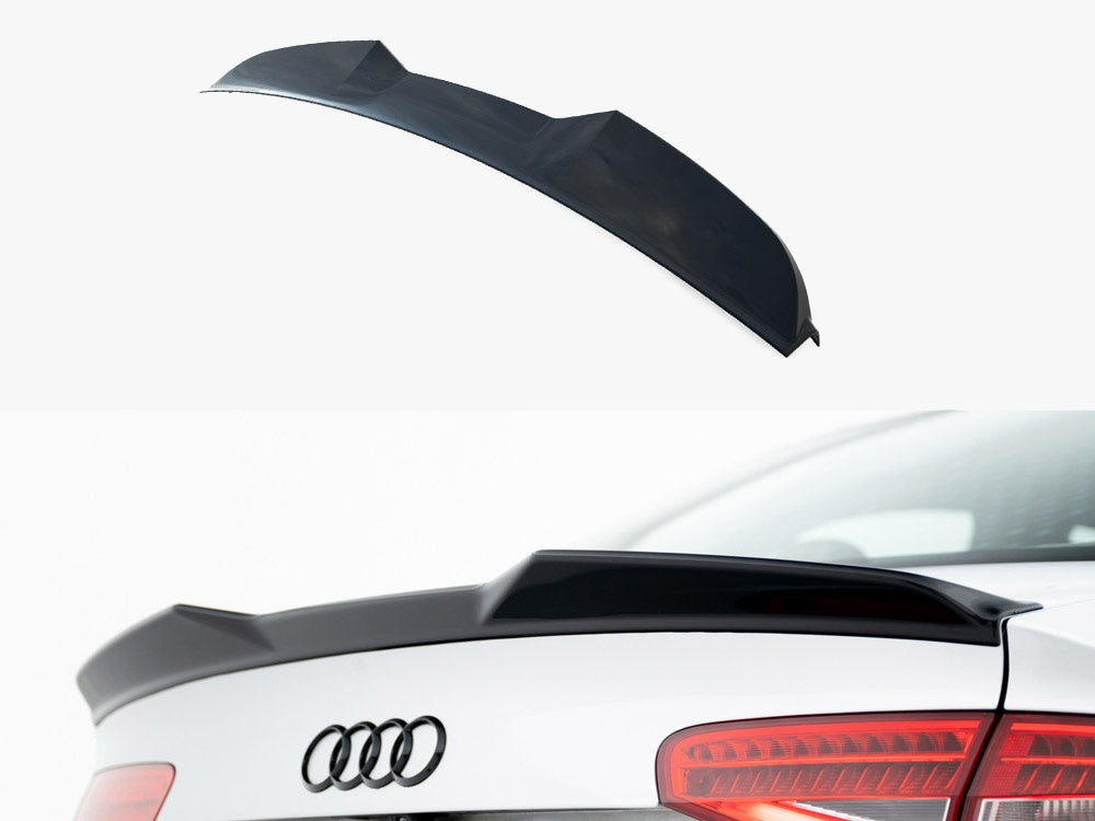 Spoiler CAP 3D compatible with Audi S4 Sedan B8 Facelift