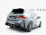 Street PRO Rear Side Splitters V.2 + Flaps compatible with BMW M135i F70