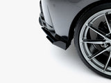 Street PRO Rear Side Splitters V.2 + Flaps compatible with BMW M135i F70
