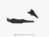 Street PRO Rear Side Splitters V.2 + Flaps compatible with BMW M135i F70