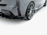 Street PRO Rear Side Splitters V.1 + Flaps compatible with BMW M135i F70