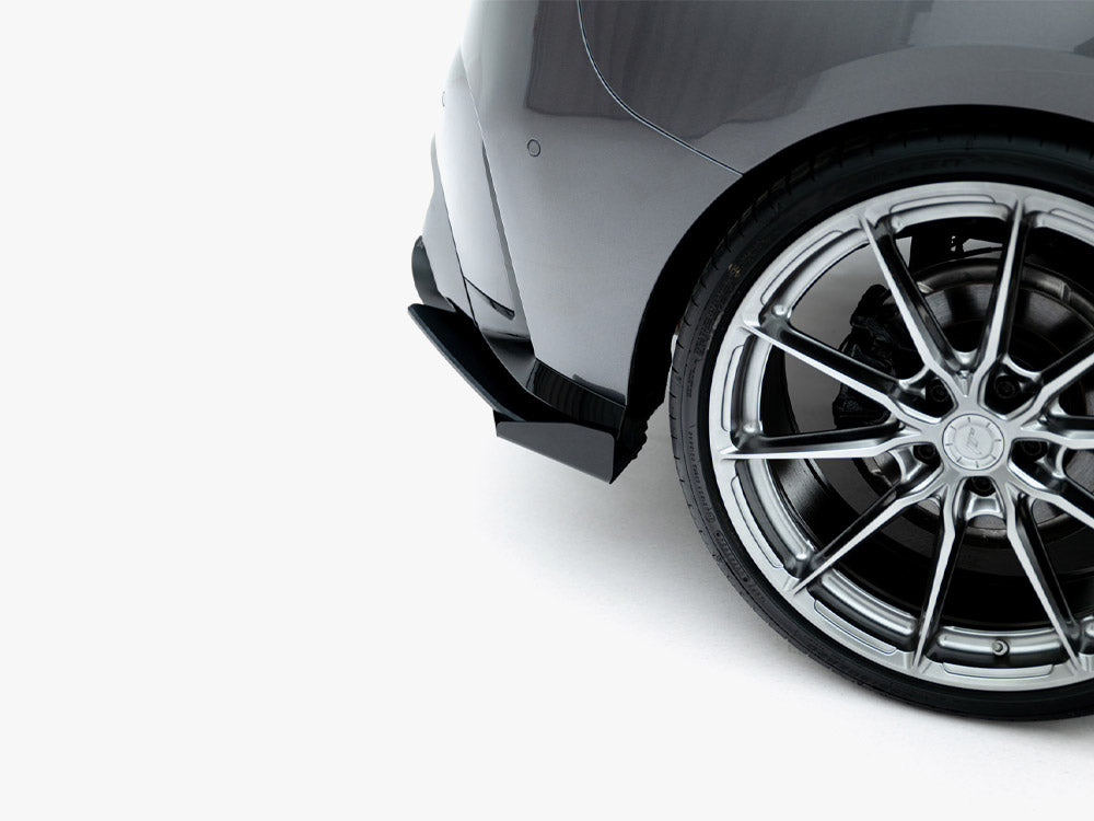 Street PRO Rear Side Splitters V.1 + Flaps compatible with BMW M135i F70