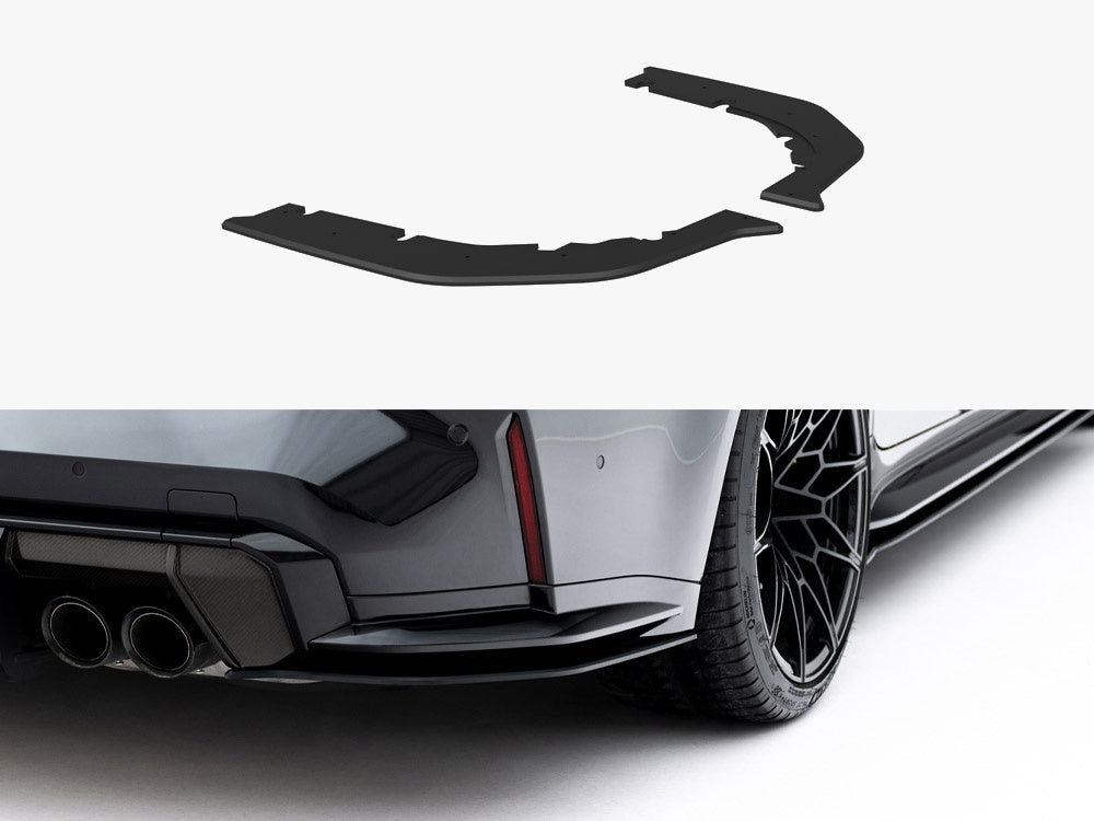 Street PRO Rear Side Splitters V.3 compatible with BMW M3 Sedan / Touring G80 / G81