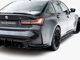 Street PRO Rear Side Splitters V.3 compatible with BMW M3 Sedan / Touring G80 / G81