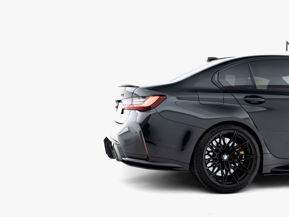 Street PRO Rear Side Splitters V.3 compatible with BMW M3 Sedan / Touring G80 / G81