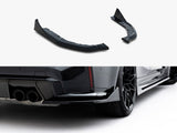 Rear Side Splitters V.5 compatible with BMW M3 Sedan / Touring G80 / G81
