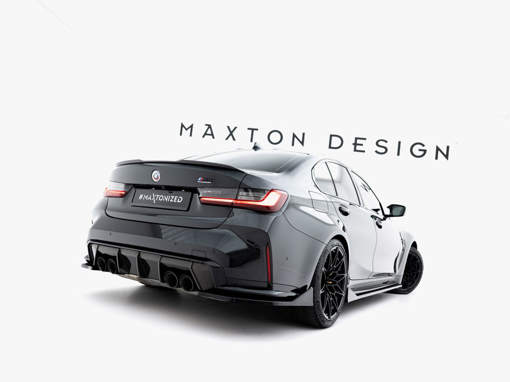 Rear Side Splitters V.5 compatible with BMW M3 Sedan / Touring G80 / G81